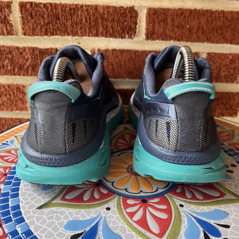 Hoka One One Arahi 2 Womens 8 Blue Teal Running Sneakers 1019276 PVIN - Picture 4 of 10